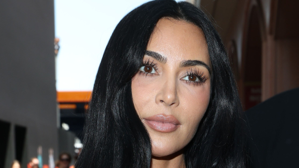 Kim Kardashian Brought This Throwback Hair Accessory to Monaco—See the Photos