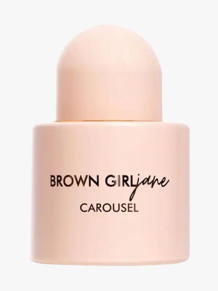 Brown Girl Jane Carousel Eau de Parfum in branded component on a light gray background