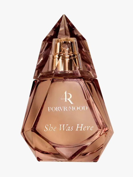 Forvr Mood She Was Here Eau de Parfum in branded component on a light gray background