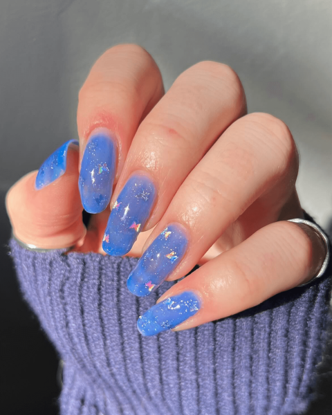 Jelly butterfly nails